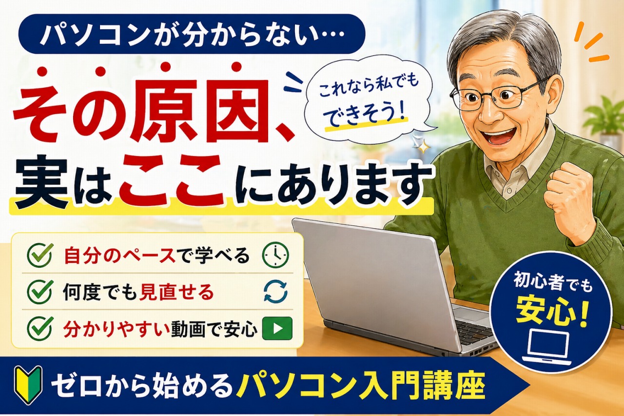 シニア向けパソコン教室