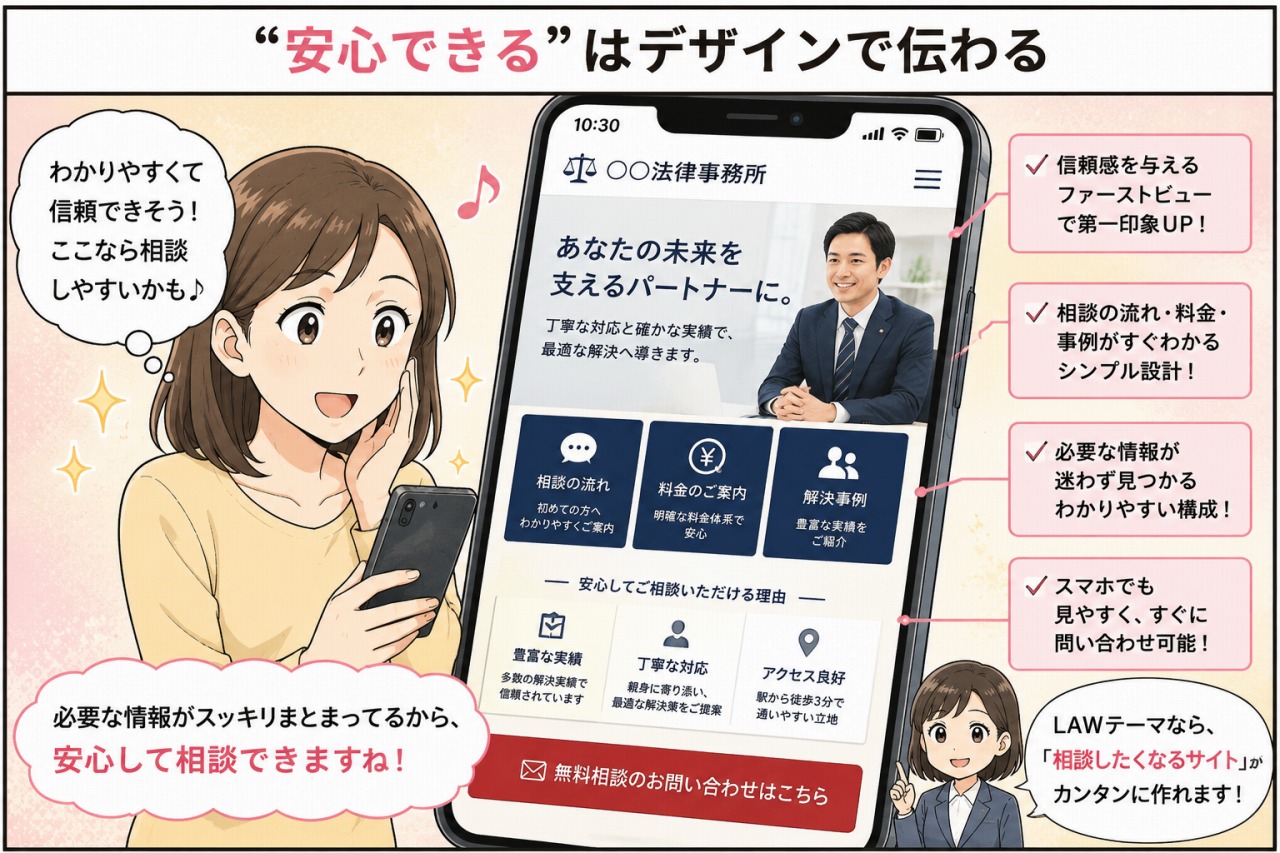 士業ホームページ LAW