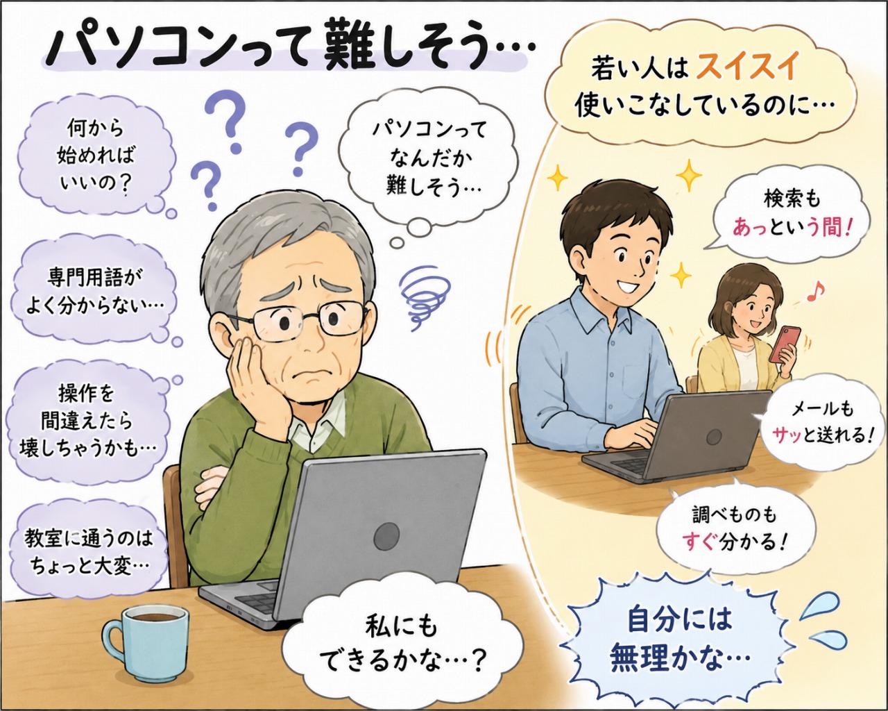 シニア向けパソコン教室