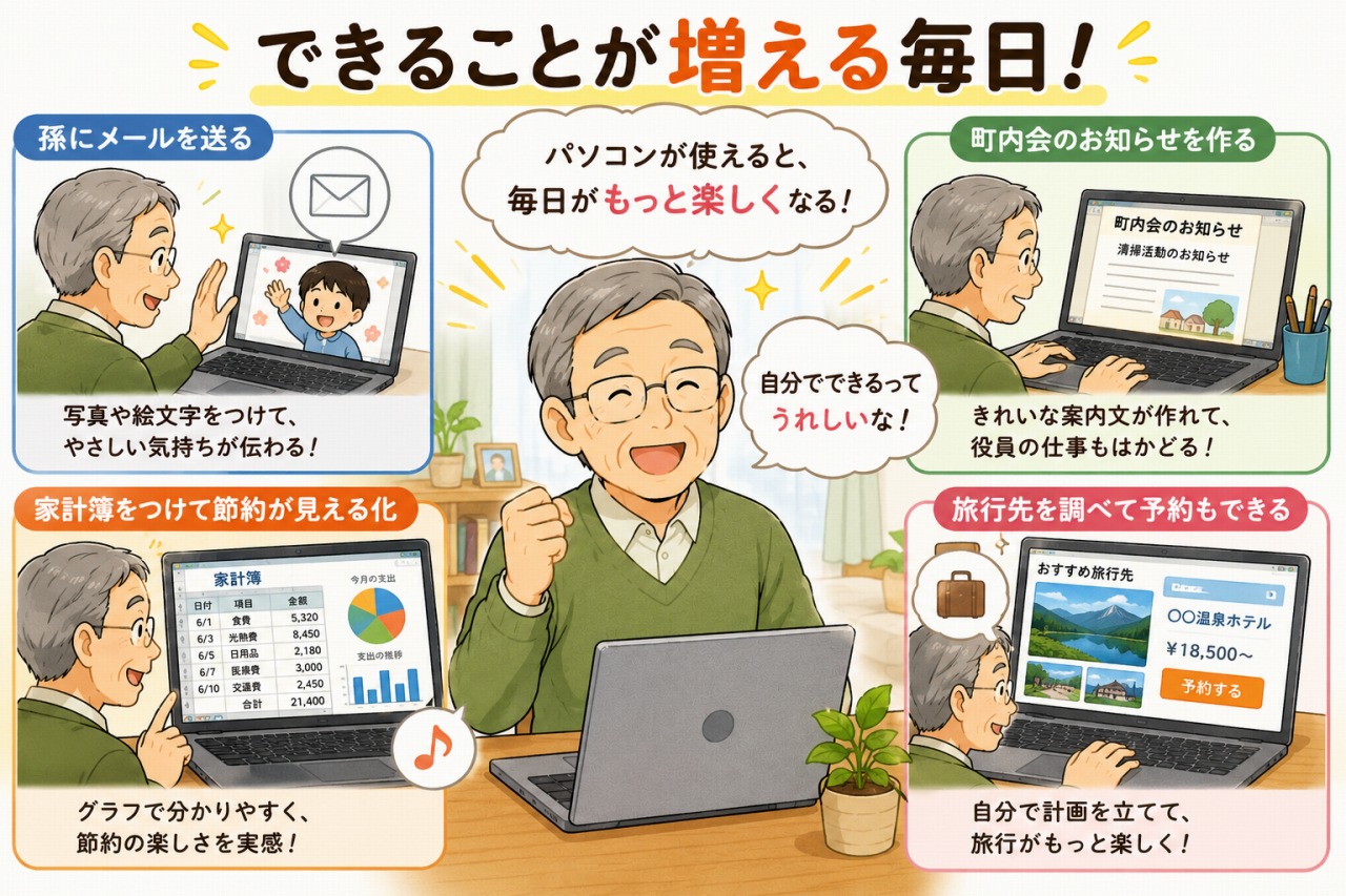 シニア向けパソコン教室
