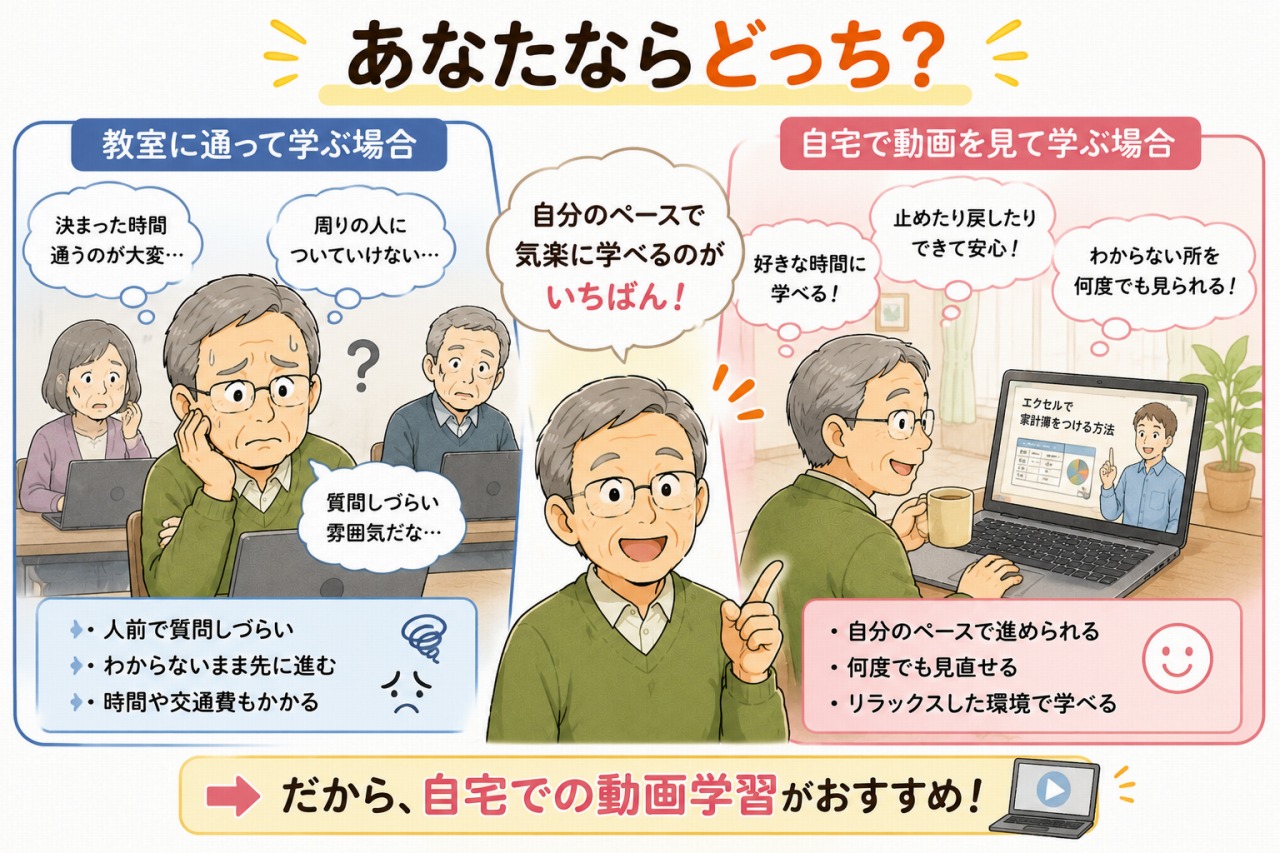 シニア向けパソコン教室