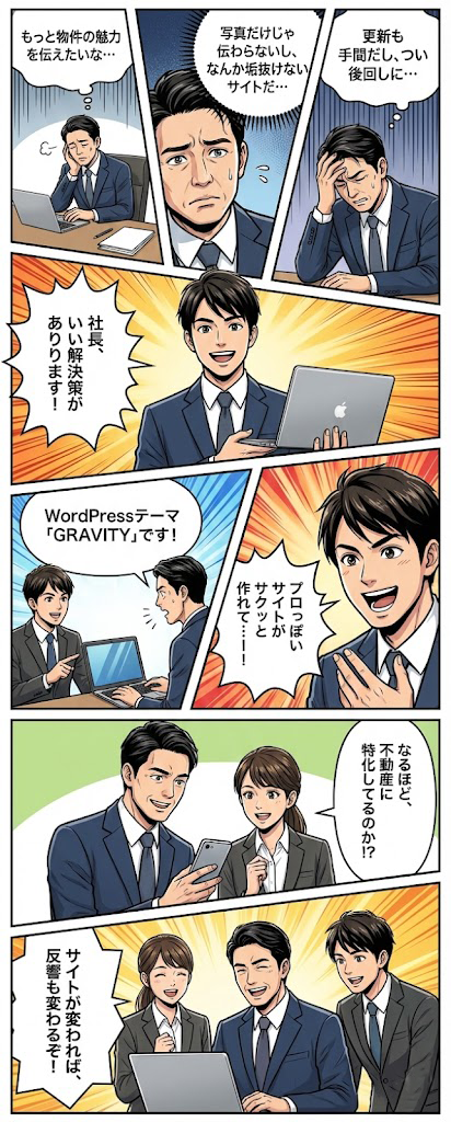 不動産サイト構築