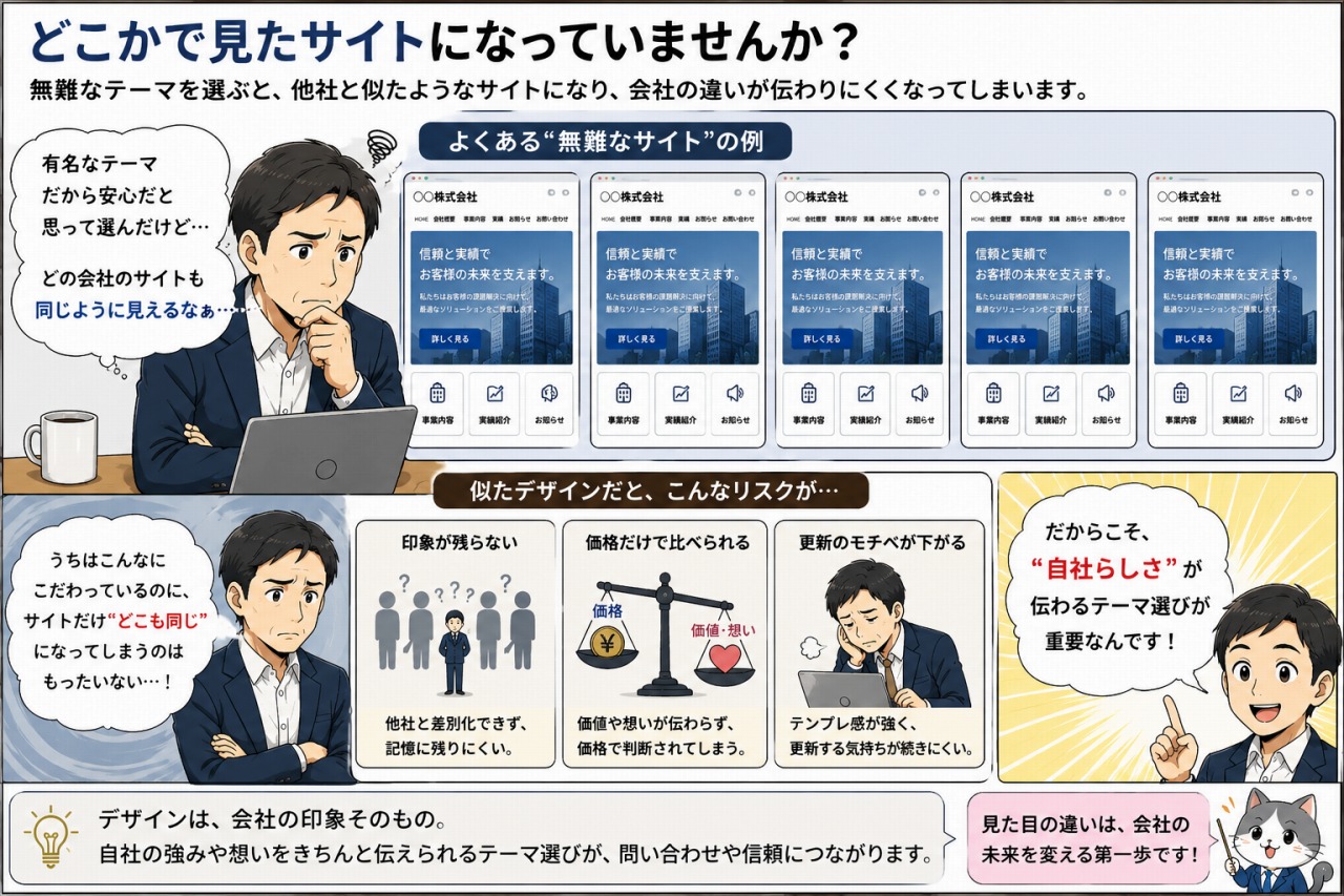 WordPress企業サイトの作り方
