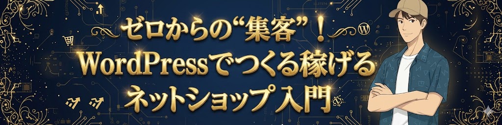 ゼロからの“集客”！WordPressでつくる稼げるネットショップ入門
