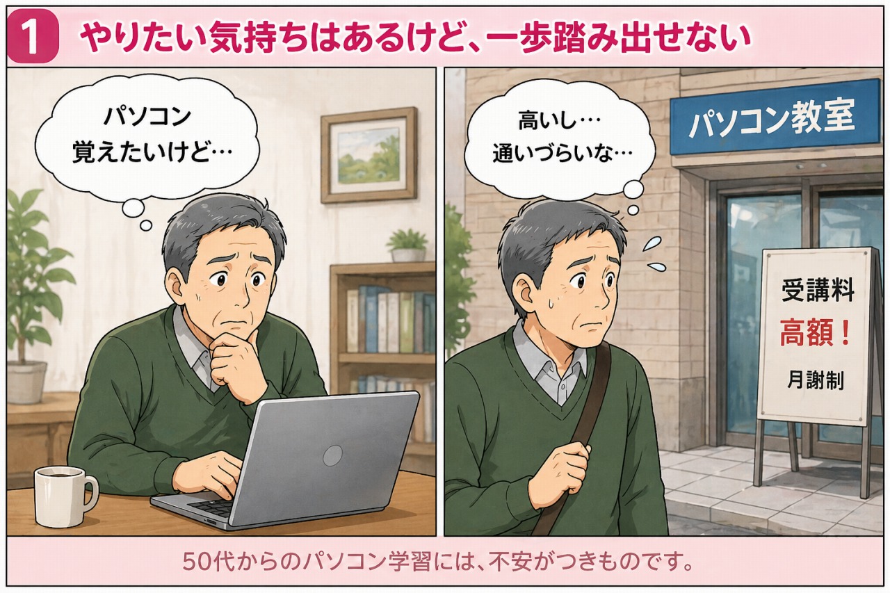 楽ぱそdvdプレミアムを徹底解説！パソコン教室の180分の1で学べる理由