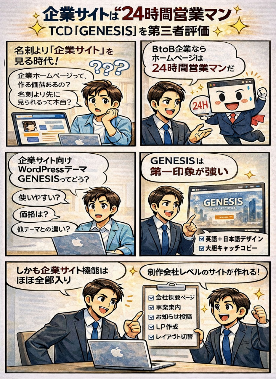 WordPressテーマ「GENESIS
