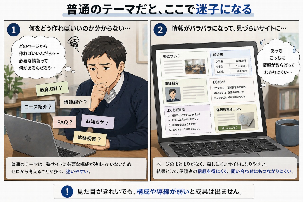 教育機関向けWordPressテーマ 